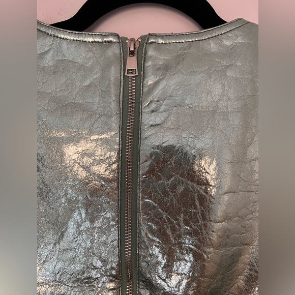 WAREHOUSE LONDON Metallic Mini Dress 10/ US 6 - Picture 5 of 6